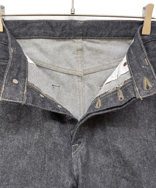 A.PRESSE（アプレッセ）A.PRESSE (アプレッセ) Black Washed Denim Pants ブラック サイズ:34の古着・服飾アイテム