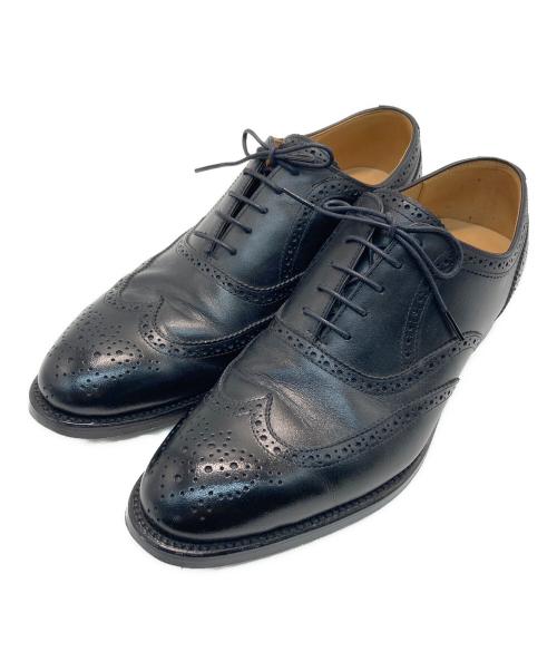 DOVER（ドーバー）DOVER (ドーバー) ウィングチップシューズ ブラック サイズ:24の古着・服飾アイテム