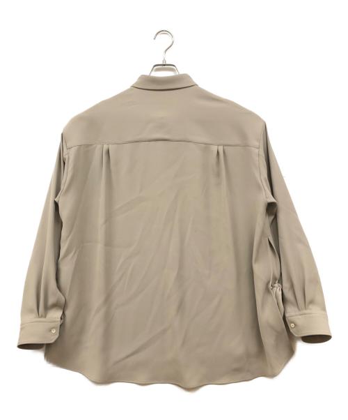 CULLNI（クルニ）CULLNI (クルニ) SIDE SLIT WIDE SHIRTS ベージュ サイズ:2の古着・服飾アイテム
