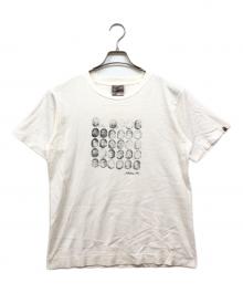 A BATHING APE（アベイシングエイプ）の古着「オールドプリントTシャツ」｜ホワイト