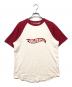 hysteric（ヒステリック）の古着「ラグランTシャツ」｜ホワイト×レッド