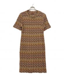 missoni（ミッソーニ）の古着「総柄ワンピース」｜マルチカラー