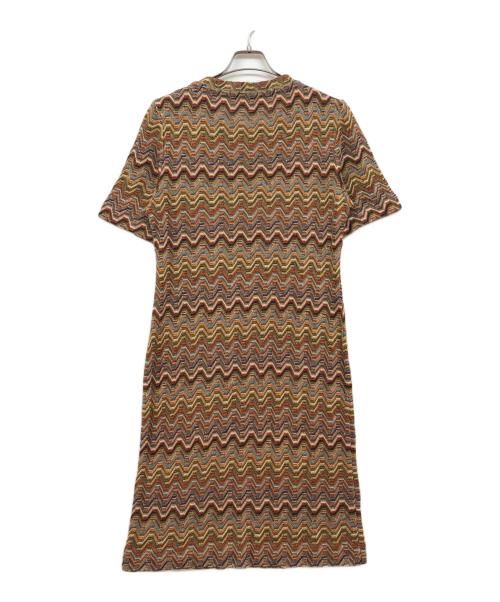 missoni（ミッソーニ）missoni (ミッソーニ) 総柄ワンピース マルチカラー サイズ:71の古着・服飾アイテム