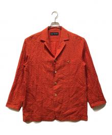 ISSEY MIYAKE（イッセイミヤケ）の古着「テーラードジャケット」｜オレンジ