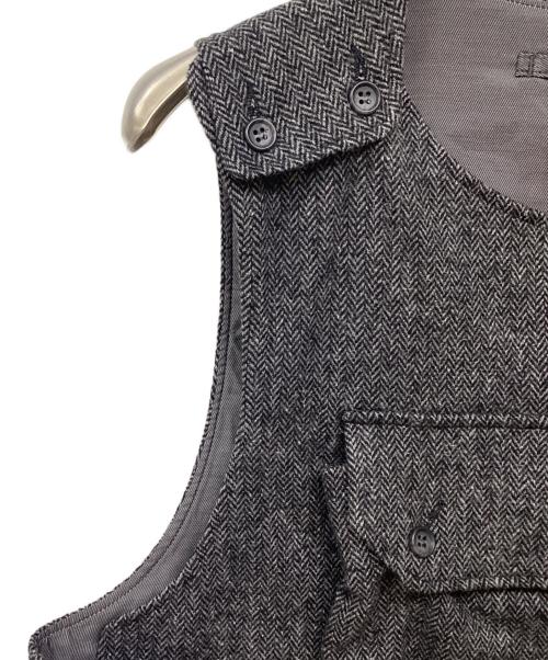 Engineered Garments（エンジニアドガーメンツ）Engineered Garments (エンジニアドガーメンツ) ウールカバーベスト グレー サイズ:Mの古着・服飾アイテム