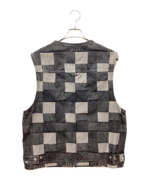 SUPREME（シュプリーム）Supreme (シュプリーム) 21SS Patched  Denim Vest ブラック サイズ:Mの古着・服飾アイテム