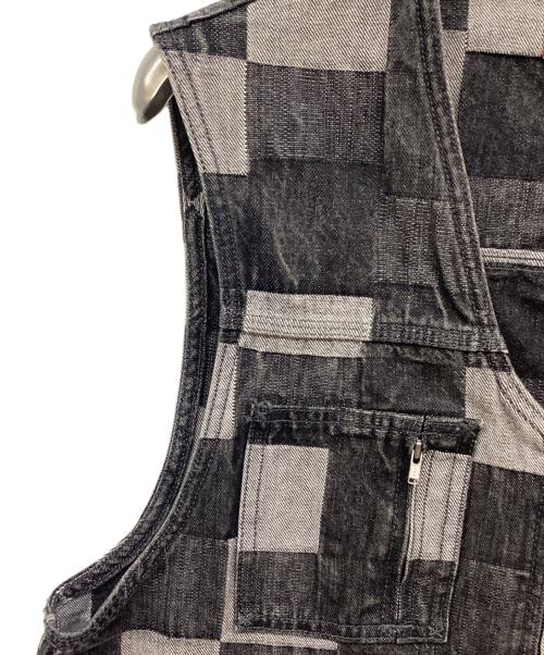 SUPREME（シュプリーム）Supreme (シュプリーム) 21SS Patched  Denim Vest ブラック サイズ:Mの古着・服飾アイテム
