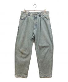 BEAMS（ビームス）の古着「ワイド テーパード デニム」｜インディゴ