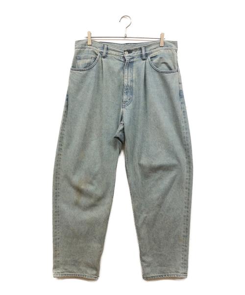 BEAMS（ビームス）BEAMS (ビームス) ワイド テーパード デニム インディゴ サイズ:Lの古着・服飾アイテム