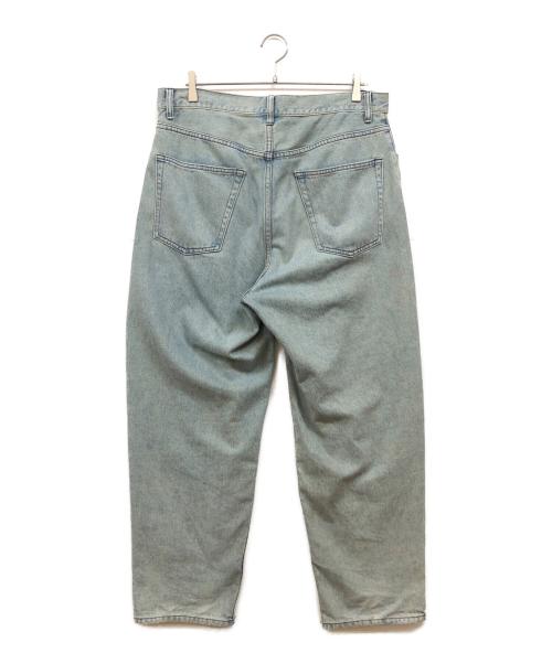 BEAMS（ビームス）BEAMS (ビームス) ワイド テーパード デニム インディゴ サイズ:Lの古着・服飾アイテム