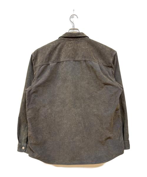 SUPREME（シュプリーム）Supreme (シュプリーム) 25SS Washed Corduroy Shirt ブラウン サイズ:XLの古着・服飾アイテム