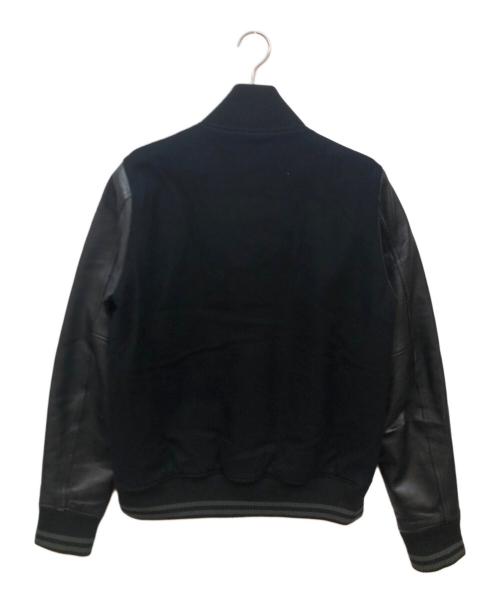 NIKE（ナイキ）NIKE (ナイキ) ラムレザースリーブスタジャン ブラック サイズ:Sの古着・服飾アイテム