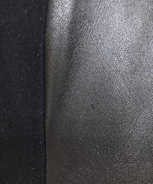 NIKE（ナイキ）NIKE (ナイキ) ラムレザースリーブスタジャン ブラック サイズ:Sの古着・服飾アイテム