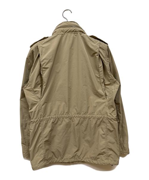 ASPESI（アスペジ）ASPESI (アスペジ) ガーメントダイポリエステルナイロンM-65フィールドジャケット ベージュ サイズ:Ⅿの古着・服飾アイテム