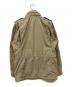 ASPESI (アスペジ) ガーメントダイポリエステルナイロンM-65フィールドジャケット ベージュ サイズ:Ⅿ：25000円
