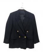 Burberry'sバーバリー）の古着「金釦ダブルブレザー」｜ネイビー