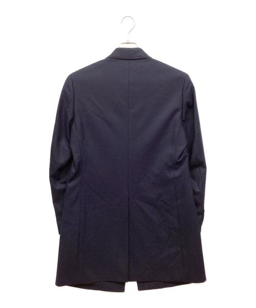 Aquascutum（アクアスキュータム）Aquascutum (アクアスキュータム) カシミヤ混チェスターコート ネイビー サイズ:36の古着・服飾アイテム