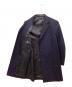 中古・古着 Aquascutum (アクアスキュータム) カシミヤ混チェスターコート ネイビー サイズ:36：13000円