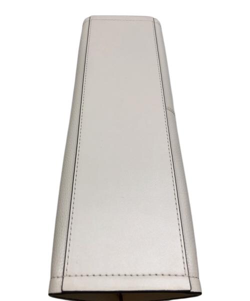 MICHAEL KORS（マイケル・コース）MICHAEL KORS (マイケル・コース) MIRELLA 2WAY トートバッグ アイボリーの古着・服飾アイテム