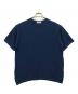 JOHN SMEDLEY（ジョンスメドレー）の古着「ショートスリーブニット」｜ネイビー