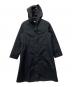 J.PRESS（ジェイプレス）の古着「スパンナイロンタッサー フーデッドコート」｜ブラック