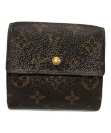 LOUIS VUITTON（ルイ ヴィトン）の古着「モノグラム ポルト モネ・ビエ カルト クレディ」｜ブラウン