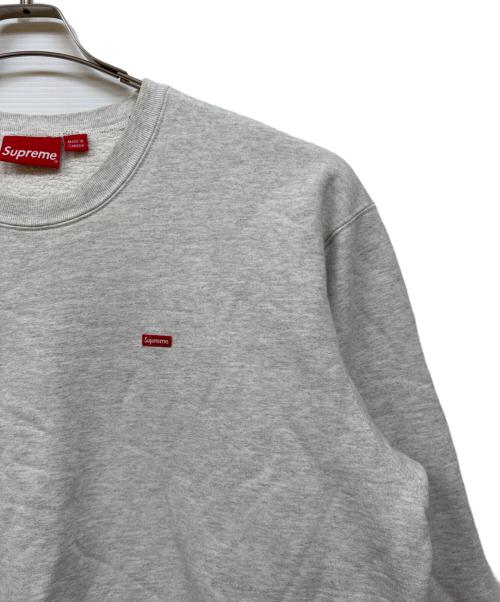 SUPREME（シュプリーム）Supreme (シュプリーム) SMALLBOX LOGO CREWNECK グレー サイズ:Ⅼの古着・服飾アイテム