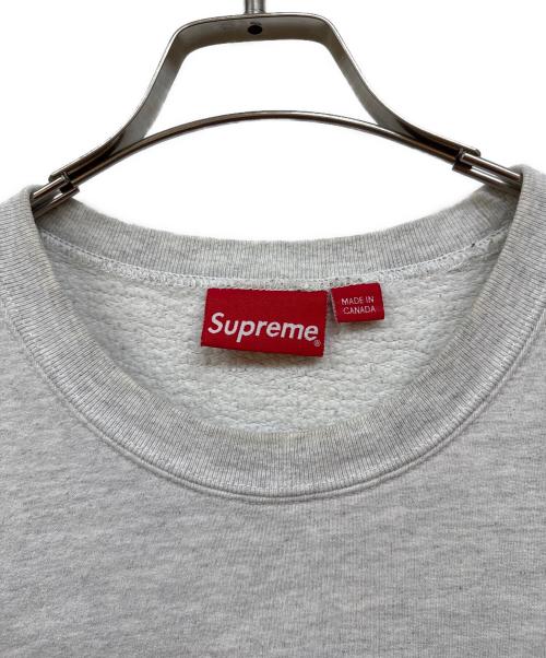 SUPREME（シュプリーム）Supreme (シュプリーム) SMALLBOX LOGO CREWNECK グレー サイズ:Ⅼの古着・服飾アイテム