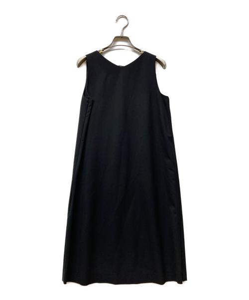theory（セオリー）theory (セオリー) ノースリーブワンピース ブラック サイズ:2の古着・服飾アイテム