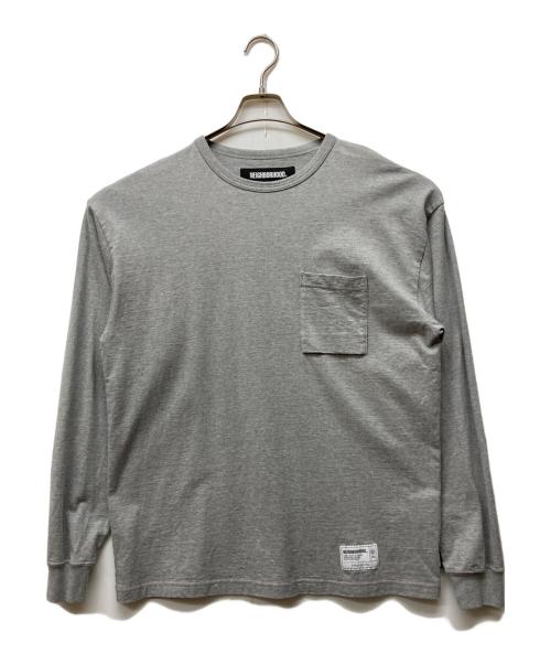 NEIGHBORHOOD（ネイバーフッド）NEIGHBORHOOD (ネイバーフッド) CLASSIC CREW NECK LS グレー サイズ:Mの古着・服飾アイテム