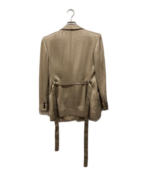 GIVENCHY（ジバンシィ）GIVENCHY (ジバンシィ) ショールカラー ダブルジャケット ゴールド サイズ:SIZE 36の古着・服飾アイテム