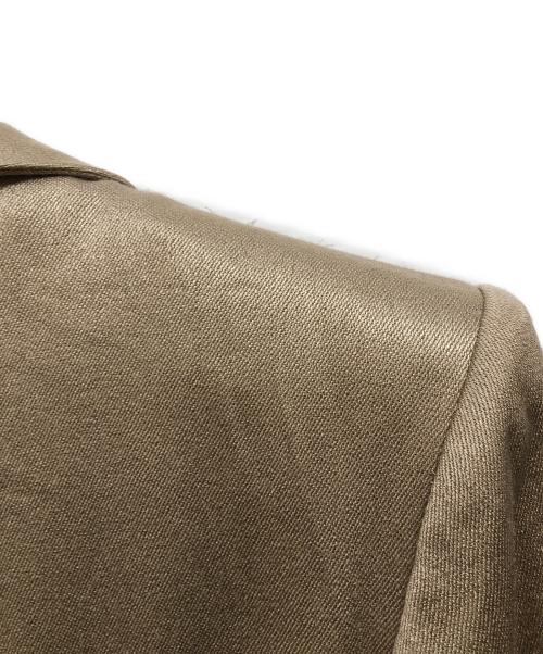 GIVENCHY（ジバンシィ）GIVENCHY (ジバンシィ) ショールカラー ダブルジャケット ゴールド サイズ:SIZE 36の古着・服飾アイテム