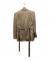 GIVENCHY (ジバンシィ) ショールカラー ダブルジャケット ゴールド サイズ:SIZE 36：5000円