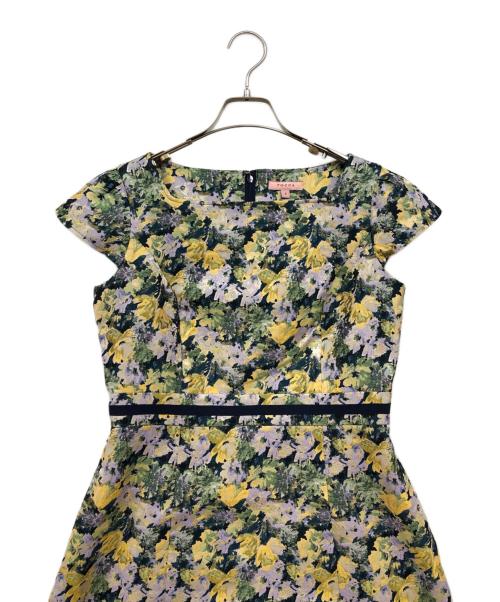 TOCCA（トッカ）TOCCA (トッカ) 【洗える！】ＢＯＳＣＯ ドレス イエロー×グリーン サイズ:4の古着・服飾アイテム
