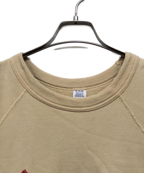 WAREHOUSE（ウエアハウス）WAREHOUSE (ウエアハウス) 半袖スウェット ベージュ サイズ:XLの古着・服飾アイテム
