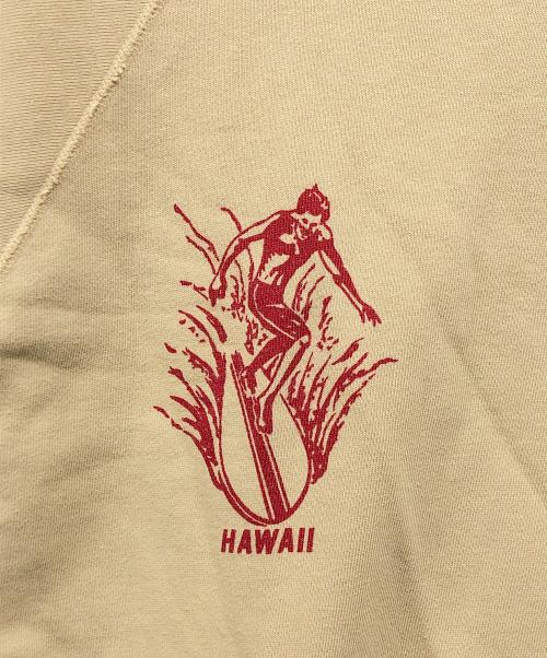 WAREHOUSE（ウエアハウス）WAREHOUSE (ウエアハウス) 半袖スウェット ベージュ サイズ:XLの古着・服飾アイテム