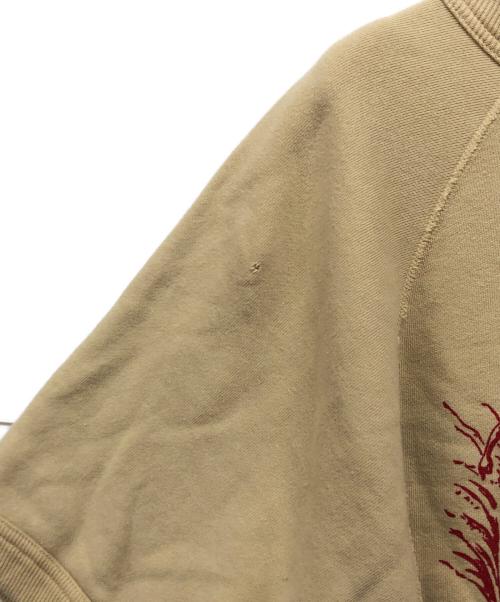 WAREHOUSE（ウエアハウス）WAREHOUSE (ウエアハウス) 半袖スウェット ベージュ サイズ:XLの古着・服飾アイテム
