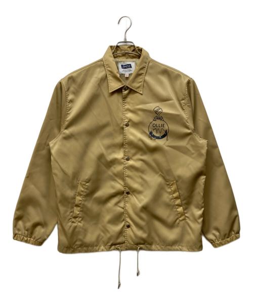 Pherrow's（フェローズ）PHERROW'S (フェローズ) ナイロンコーチジャケット ベージュ サイズ:44の古着・服飾アイテム