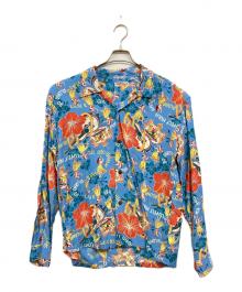 Sun Surf（サンサーフ）の古着「LOVELY HULA HANDS」｜ブルー