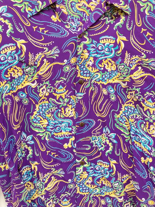 Sun Surf（サンサーフ）Sun Surf (サンサーフ) ハワイアンシャツ パープル サイズ:XXLの古着・服飾アイテム