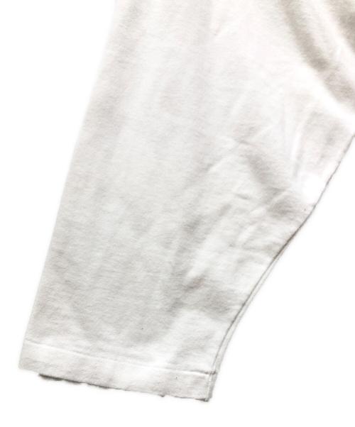 COMOLI（コモリ）COMOLI (コモリ) フットボールTシャツ ホワイト サイズ:SIZE1の古着・服飾アイテム
