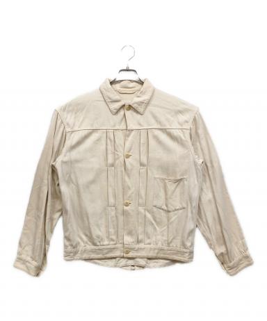 中古・古着通販】COMOLI (コモリ) シルクネップ TYPE-1ST アイボリー