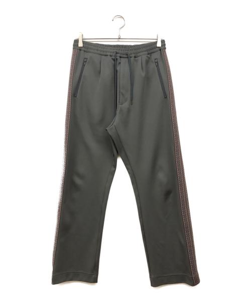 JOURNAL STANDARD（ジャーナルスタンダード）JOURNAL STANDARD (ジャーナルスタンダード) IKAT PATTERN トラックパンツ グレー サイズ:Mの古着・服飾アイテム
