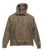stussyステューシー）の古着「パーカー」｜カーキ