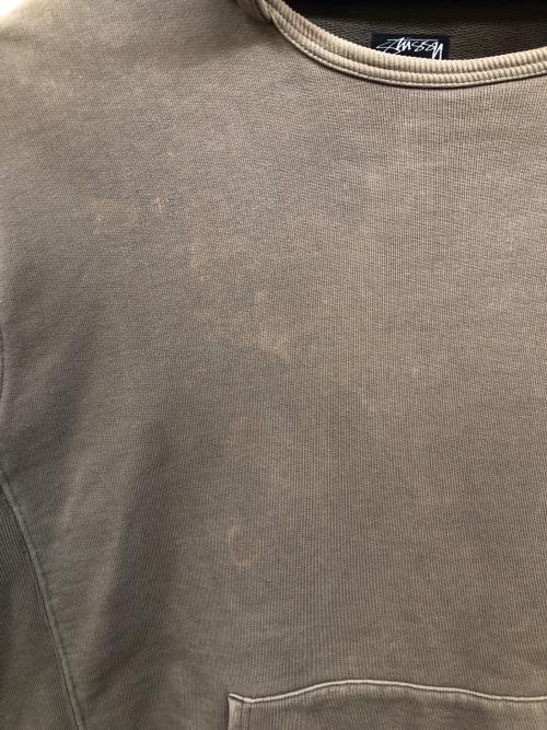 stussy（ステューシー）stussy (ステューシー) パーカー カーキ サイズ:XLの古着・服飾アイテム
