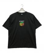 stussyステューシー）の古着「S64 PIGMENT DYED TEE」｜ブラック