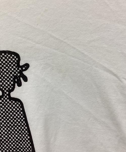 stussy（ステューシー）stussy (ステューシー) シャドーマンTEE ホワイト サイズ:XLの古着・服飾アイテム