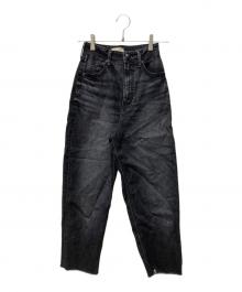 YANUK×anuans（ヤヌーク×アニュアンス）の古着「別注 Curvy Denim」｜ブラック