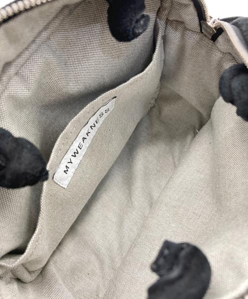 Myweakness（マイウィークネス）Myweakness (マイウィークネス) SCALA 2WAYミニバッグ ブラックの古着・服飾アイテム