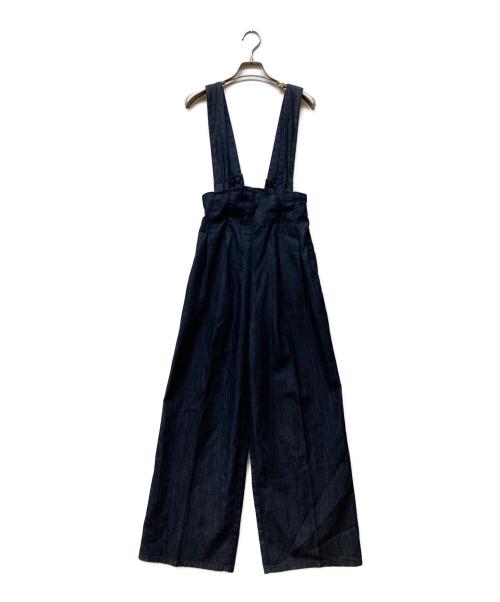 JENNE（ジェンヌ）JENNE (ジェンヌ) 2wayハイウエストリラックスデニムパンツ インディゴ サイズ:Sの古着・服飾アイテム